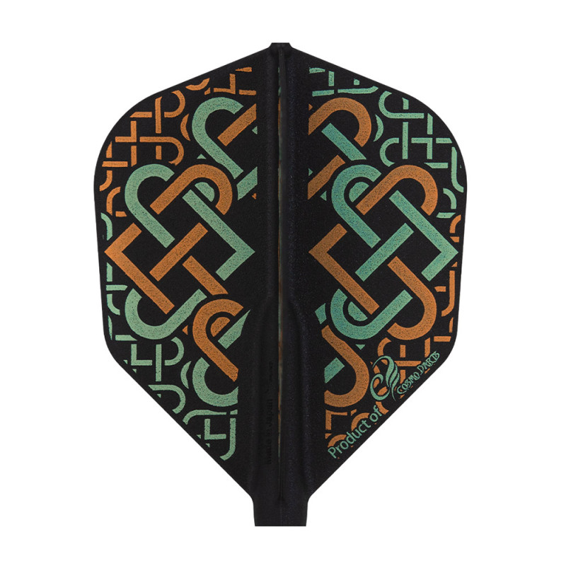 Cosmo Fit Flight šautriņu spārniņi - Shape - Marlise Kiel 3 D-Black