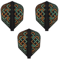 Cosmo Fit Flight šautriņu spārniņi - Shape - Marlise Kiel 3 D-Black