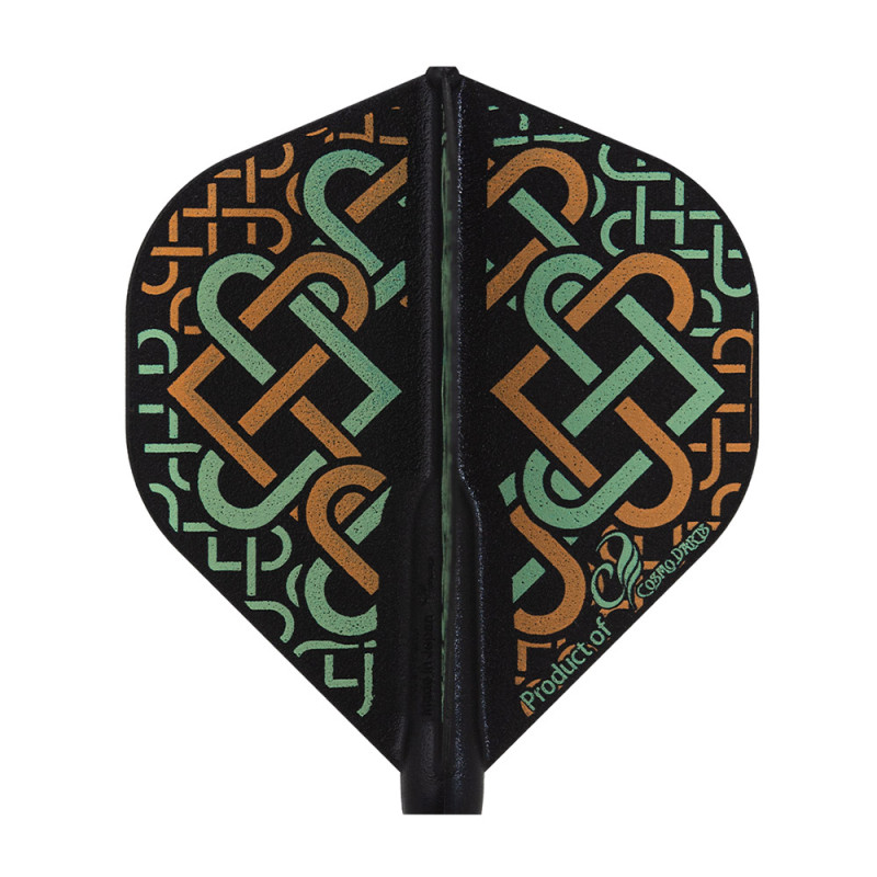 Cosmo Fit Flight šautriņu spārniņi - Standard -  Marlise Kiel 3 D-Black