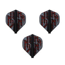 Cosmo Fit Flight šautriņu spārniņi - Standard - Wessel Nijman D-Black