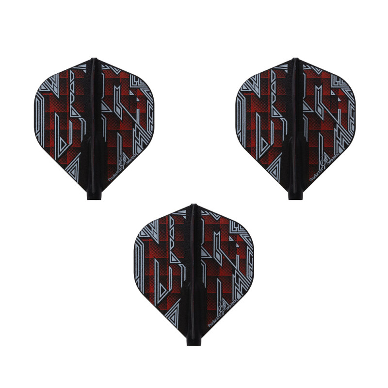 Cosmo Fit Flight šautriņu spārniņi - Standard - Wessel Nijman D-Black