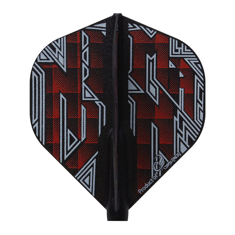 Cosmo Fit Flight šautriņu spārniņi - Standard - Wessel Nijman D-Black