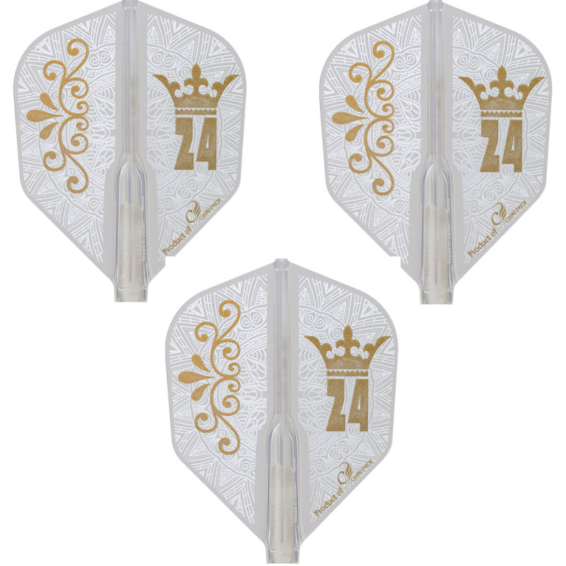 Cosmo Fit Flight šautriņu spārniņi Shape 06 - AIR - Daisuke Akamatsu 4 Clear