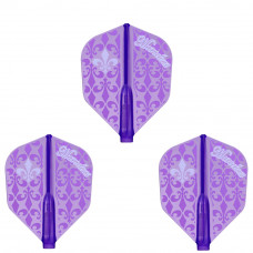 Cosmo Fit Flight AIR šautriņu spārniņi - Yuji Eguchi Purple AIR Shape 06