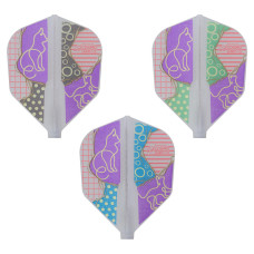Cosmo Fit Flight AIR šautriņu spārniņi - Shape - Koto Imai