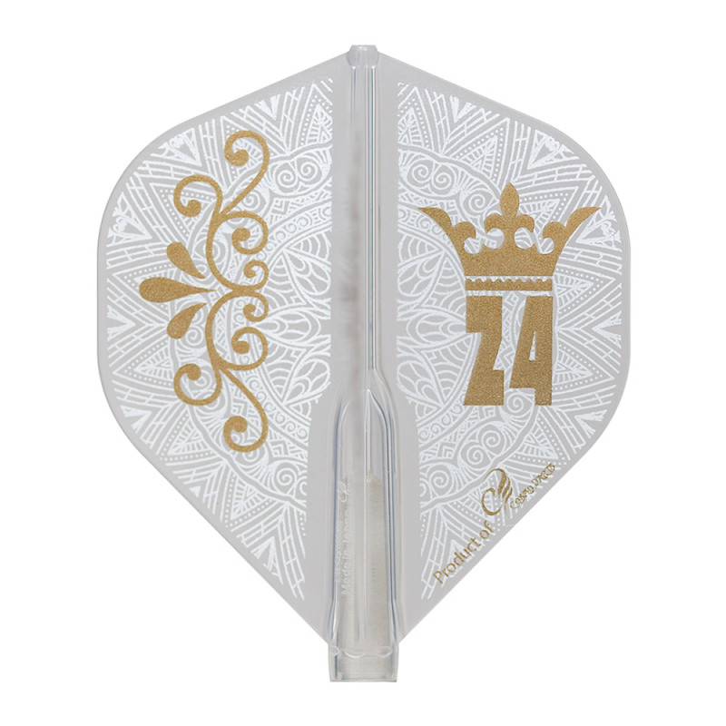 Cosmo Fit Flight šautriņu spārniņi - Standard AIR -  Daisuke Akamatsu 4 Clear