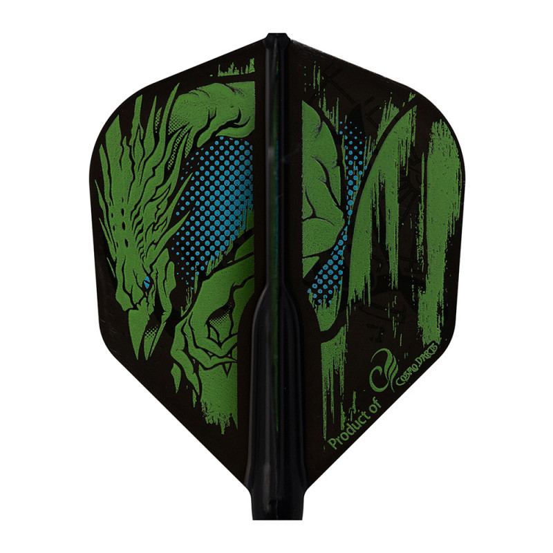 Cosmo Fit Flight šautriņu spārniņi Shape 06 - AIR - Darius Labanauskas 2 D-Black