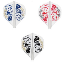 Cosmo Fit Flight šautriņu spārniņi - Standard AIR - Tatsuya Zama Clear