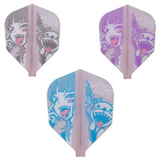 Cosmo Fit Flight šautriņu spārniņi - Shape -  Subculture Girl Pink