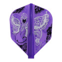 Cosmo Fit Flight šautriņu spārniņi Monarch Fairy Purple Shape 06