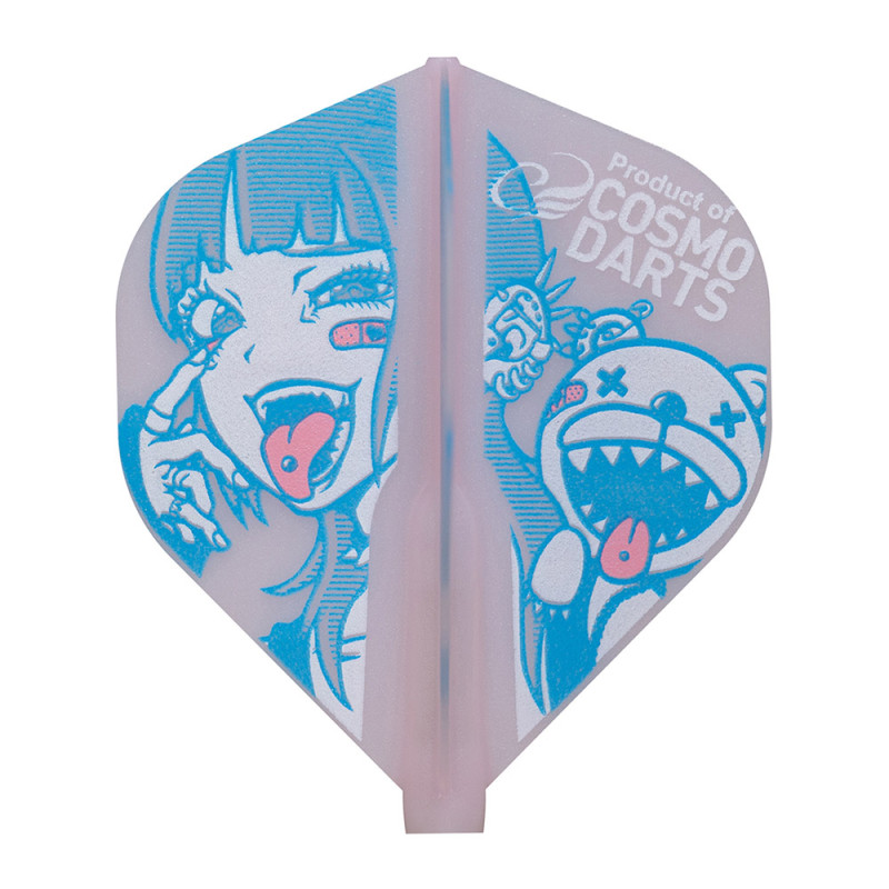 Cosmo Fit Flight šautriņu spārniņi - Standard - Subculture Girl Pink