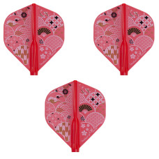 Cosmo Fit Flight šautriņu spārniņi - Standard AIR - Japanese Pattern 2 