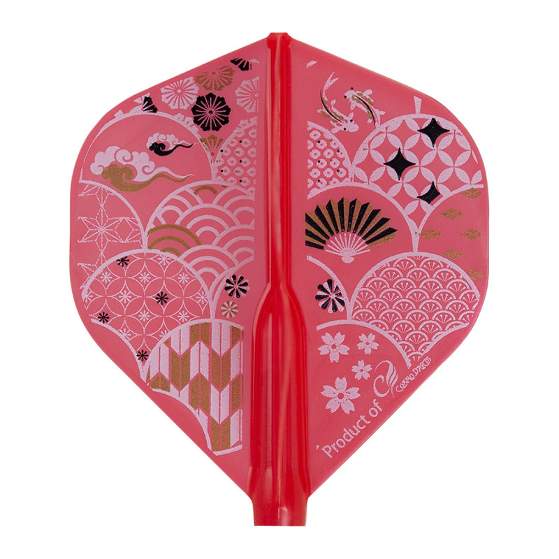 Cosmo Fit Flight šautriņu spārniņi - Standard AIR - Japanese Pattern 2 