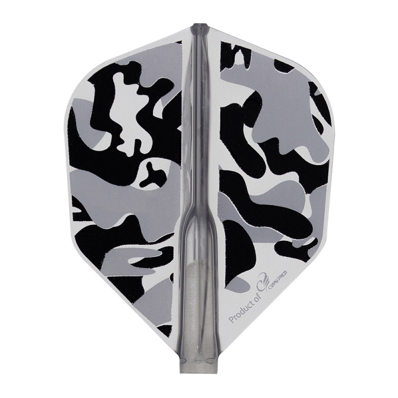 Cosmo Fit Flight šautriņu spārniņi Shape 06 - AIR - Liquid Camo B