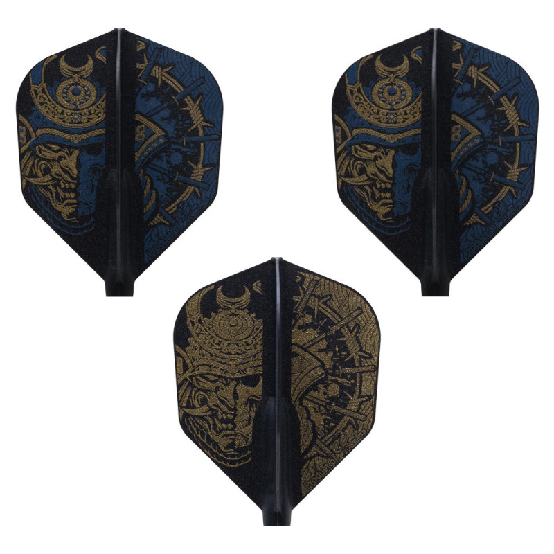 Cosmo Fit Flight AIR šautriņu spārniņi - Shape - Samurai Skull B