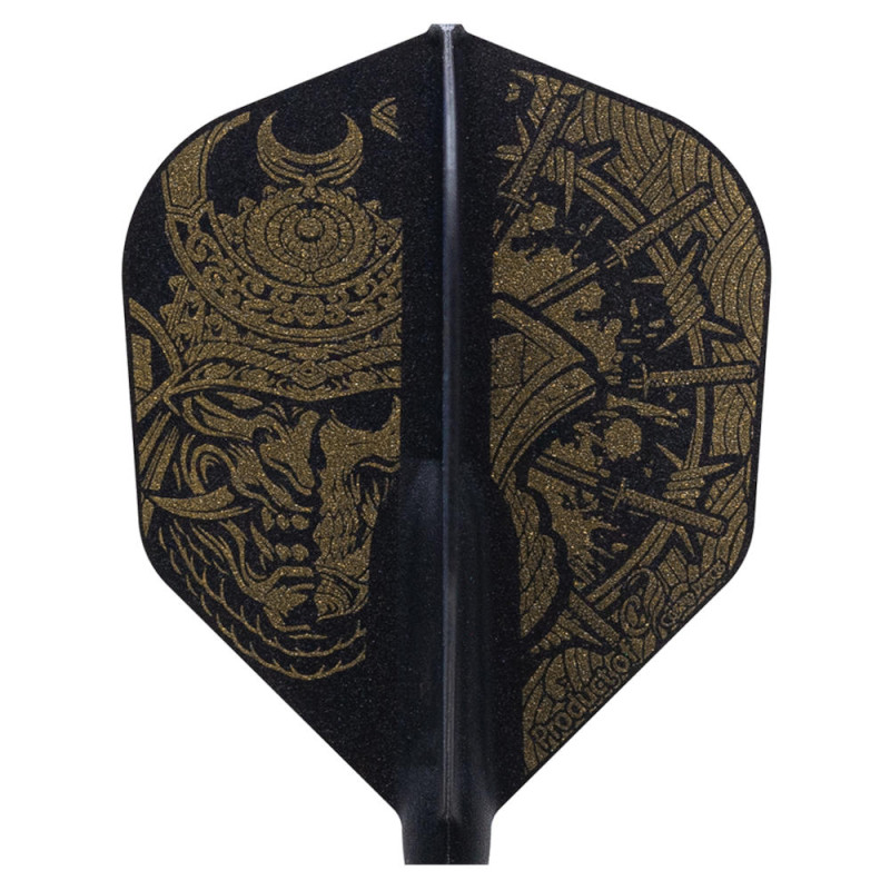 Cosmo Fit Flight AIR šautriņu spārniņi - Shape - Samurai Skull B