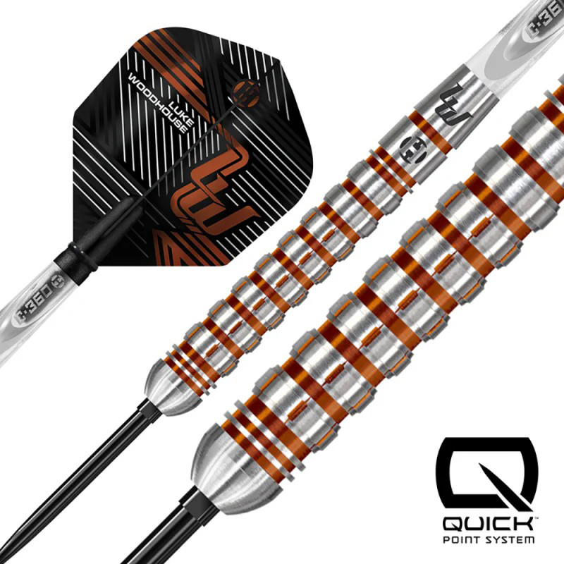 Harrows QP Luke Woodhouse 90% Series 2 šautriņas