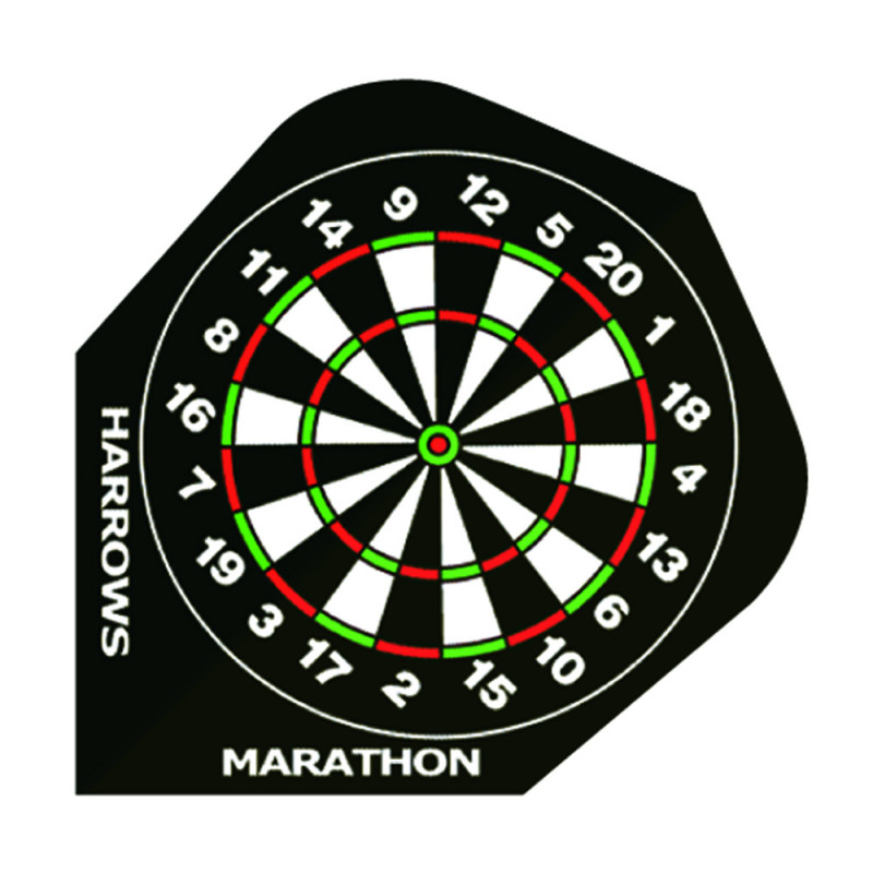 Harrows Flights -  Marathon - Dartboard