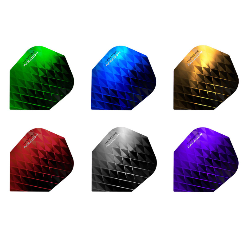 Harrows Paragon Dart Flights - Shape No6