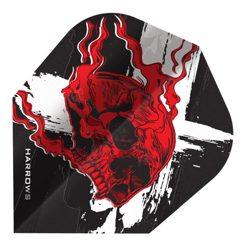 Harrows Prime Flights - Shape No6 - Heavy Metal