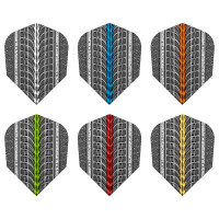 Harrows Supergrip Dart Flights - Shape No6