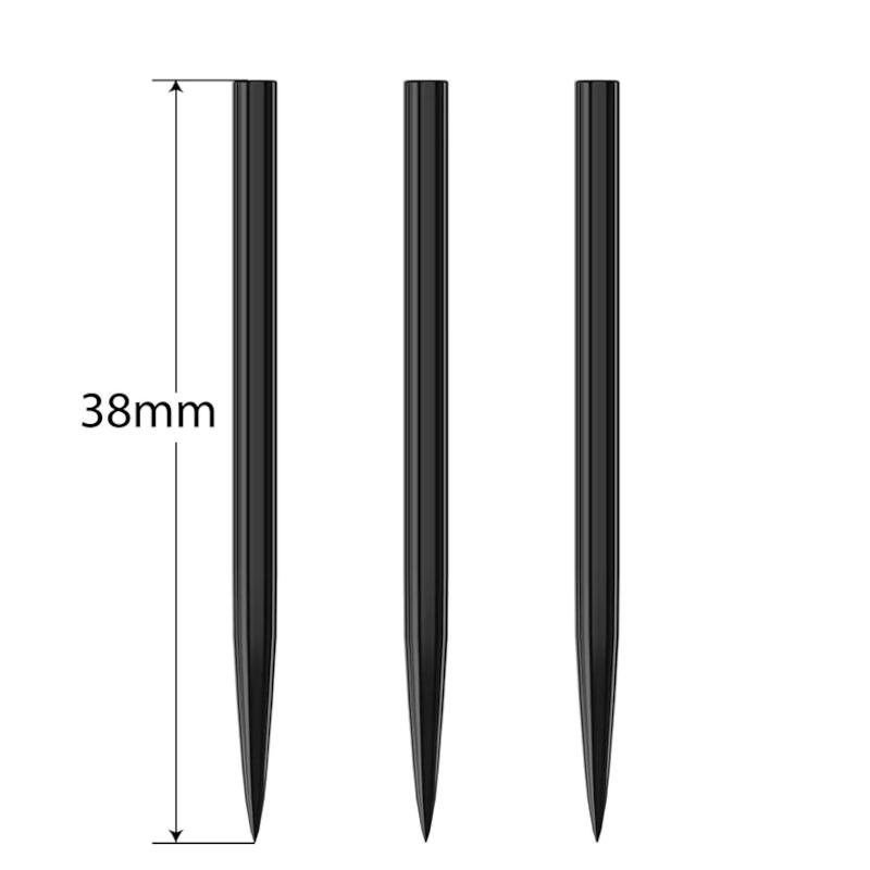 Harrows šautriņu adatas - Melnas