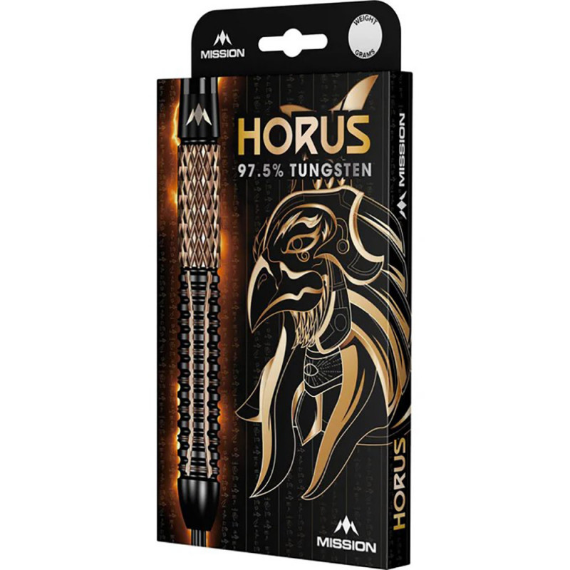 Mission Horus Darts - Black/Bronze