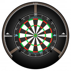 Mission Torus 270 Dartboard Lighting System - Bronze