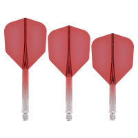 Mission Force 90 Gradient flights and shafts system - Standard No6 - Red