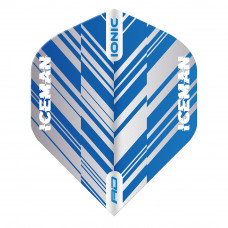 Gerwyn Price Ionic White/Blue Ice šautriņu spārniņi - Standard 02