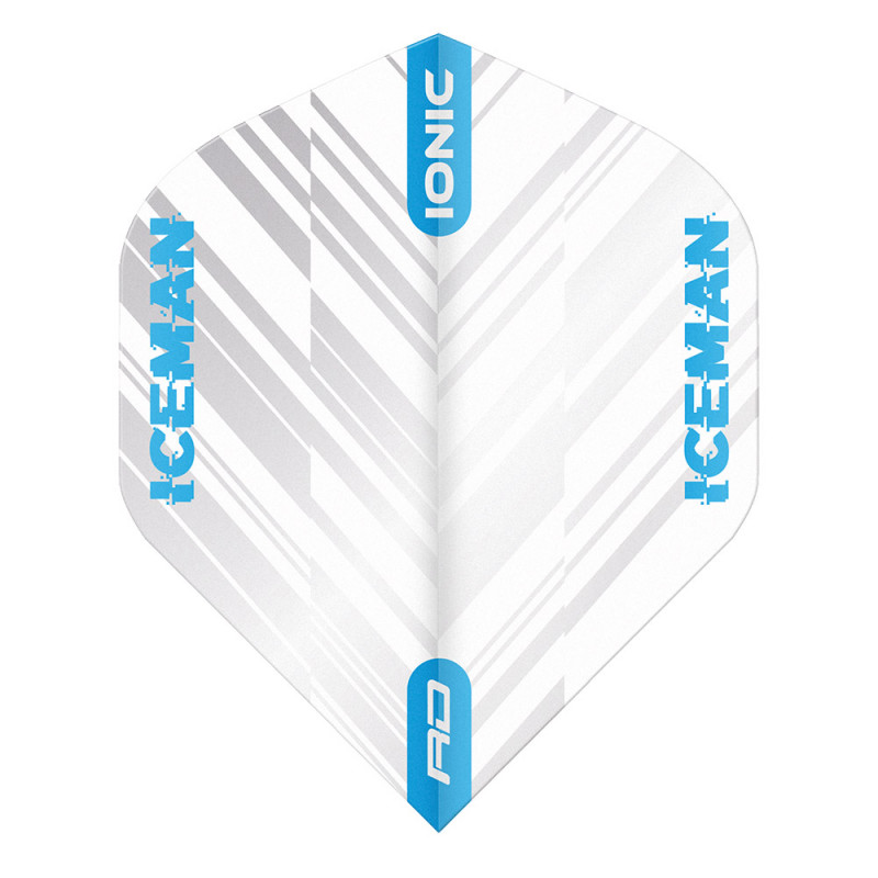 Gerwyn Price White/Blue Ice šautriņu spārniņi - Standard 02