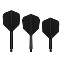 K-FLEX shafts and flights system - Shape No6 - Black