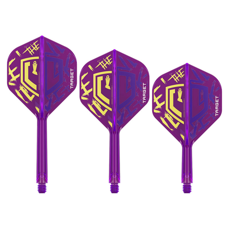 K-FLEX Luke Littler World Champion shafts and flights system - Standard No2