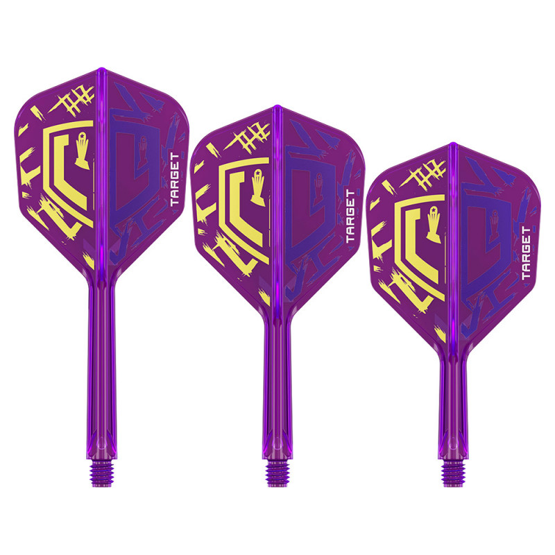 K-FLEX Luke Littler World Champion shafts and flights system - Shape No6
