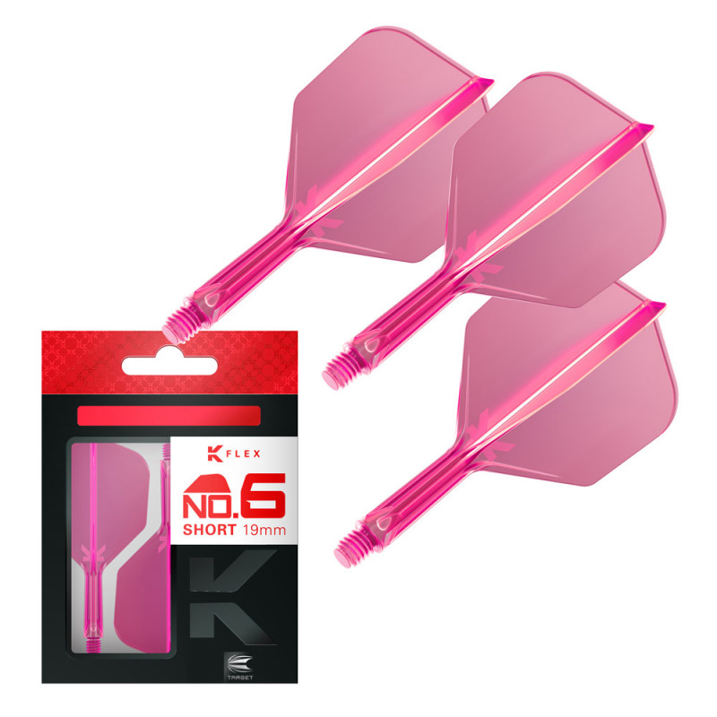 K-FLEX Neona rozā astītes ar spārniem - Shape No6