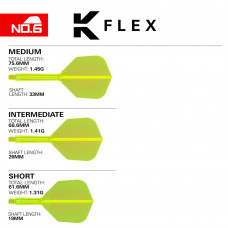 K-FLEX Neona dzeltenas astītes ar spārniem - Shape No6