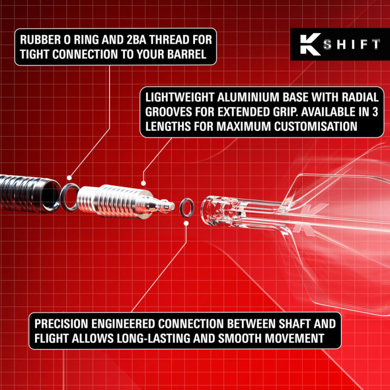 K-SHIFT astītes ar spārniem - Shape No6 - Caurspīdīgas