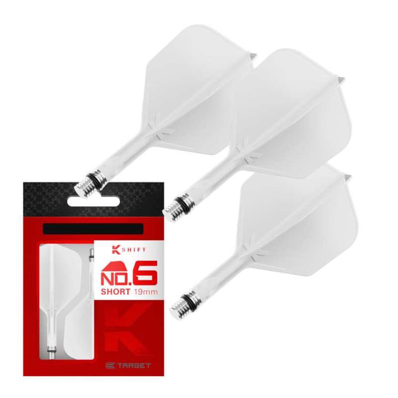 K-SHIFT astītes ar spārniem - Shape No6 - Baltas