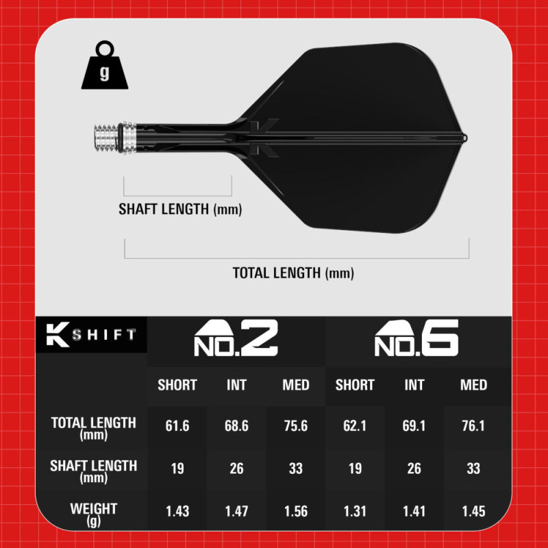 K-SHIFT astītes ar spārniem - Shape No6 - Melnas