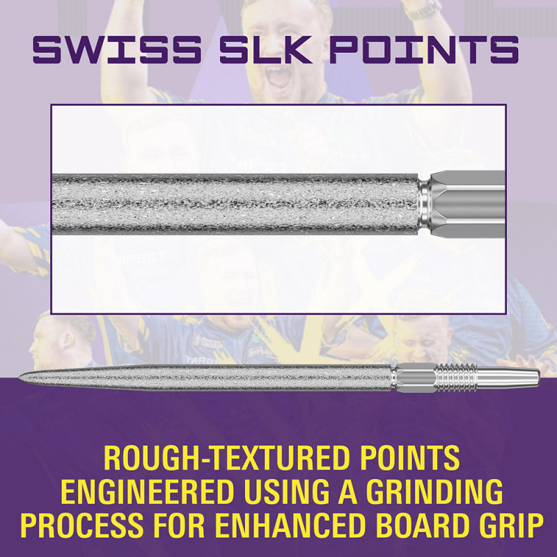 Swiss Point SLK dart points - Silver