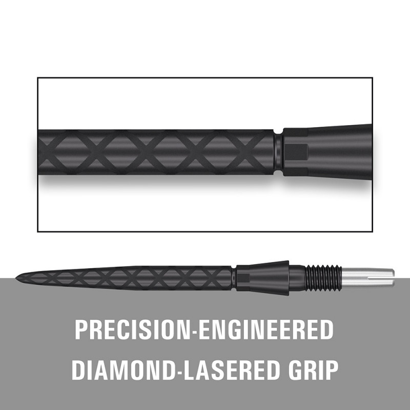Swiss Storm Diamond dart points - Black