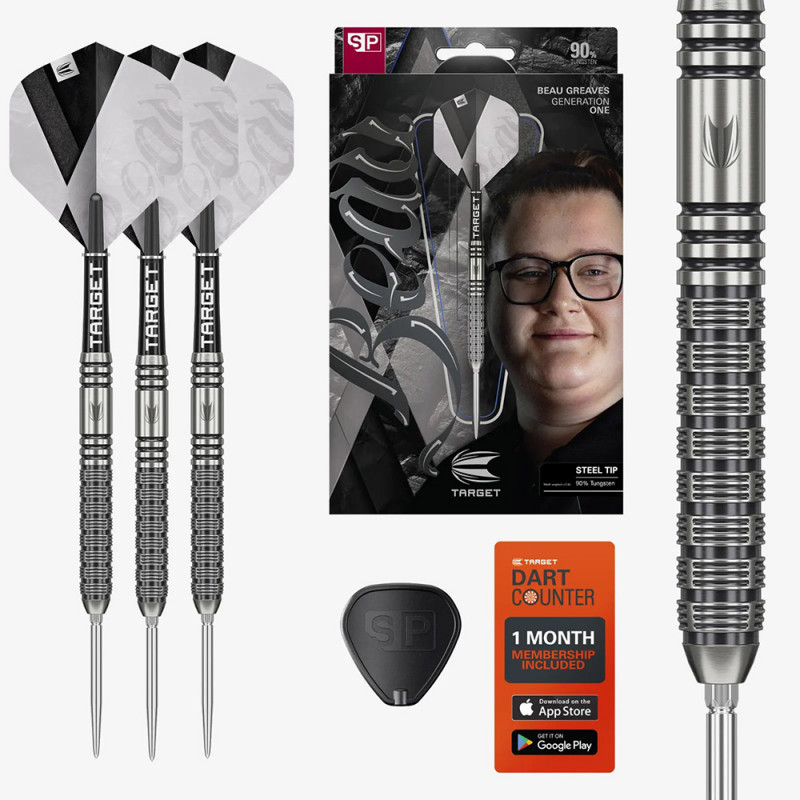 Target Beau Greaves SP šautriņas