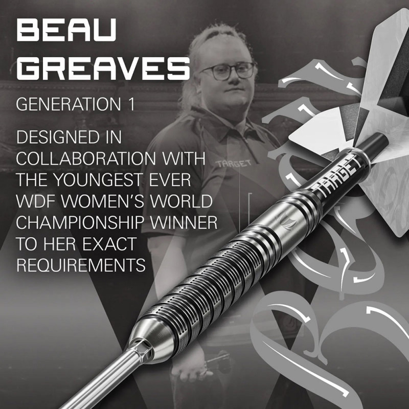 Target Beau Greaves SP šautriņas