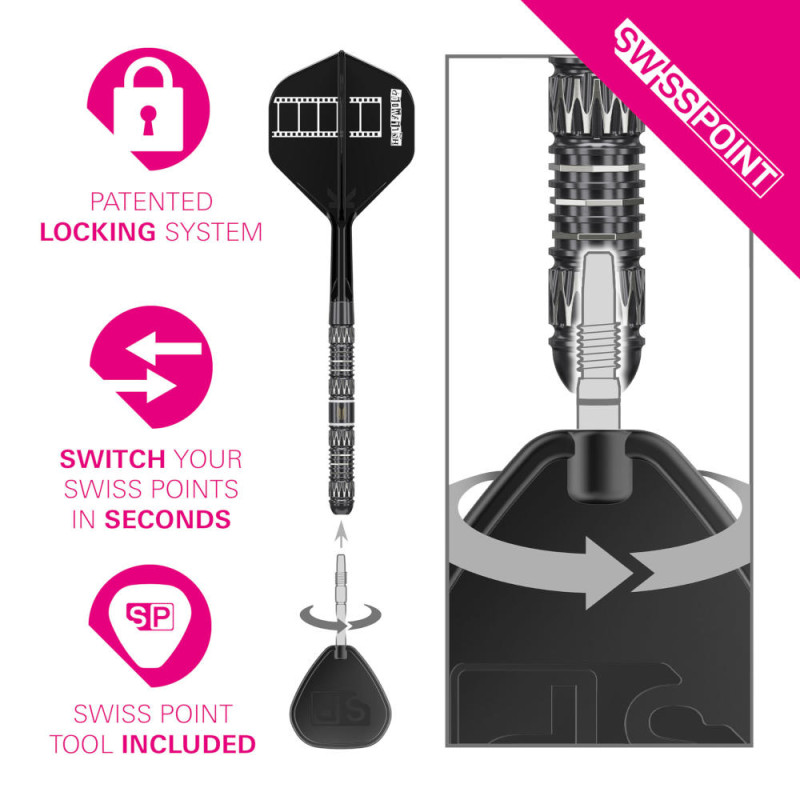 Target Chris Dobey 95K SP šautriņas