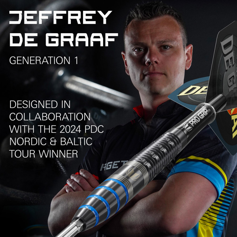 Target Jeffrey De Graaf G1 SP šautriņas - 23g