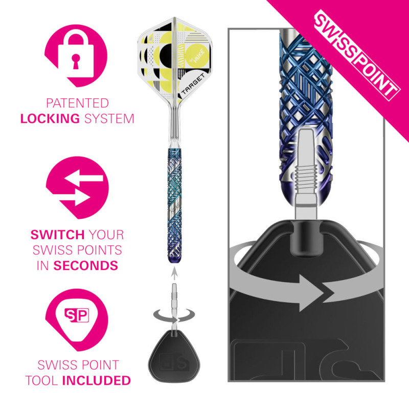 Target Luke Littler Edge 95% šautriņas