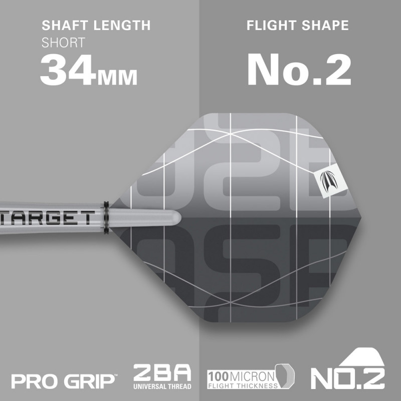 Target Nathan Aspinall X ECHO SP šautriņas
