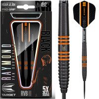 Target Raymond Van Barneveld 80% Black darts