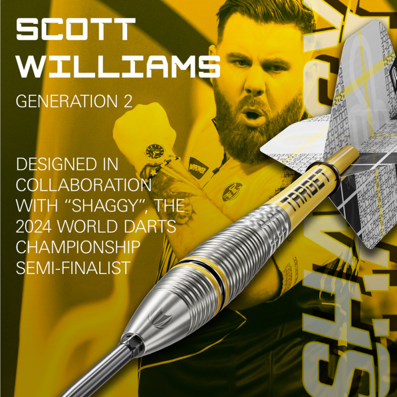 Target Scott Williams G2 SP šautriņas