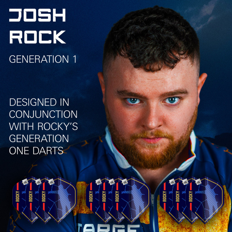 Josh Rock Pro Ultra šautriņu spārniņi - Standard No2 (3 komplekti)